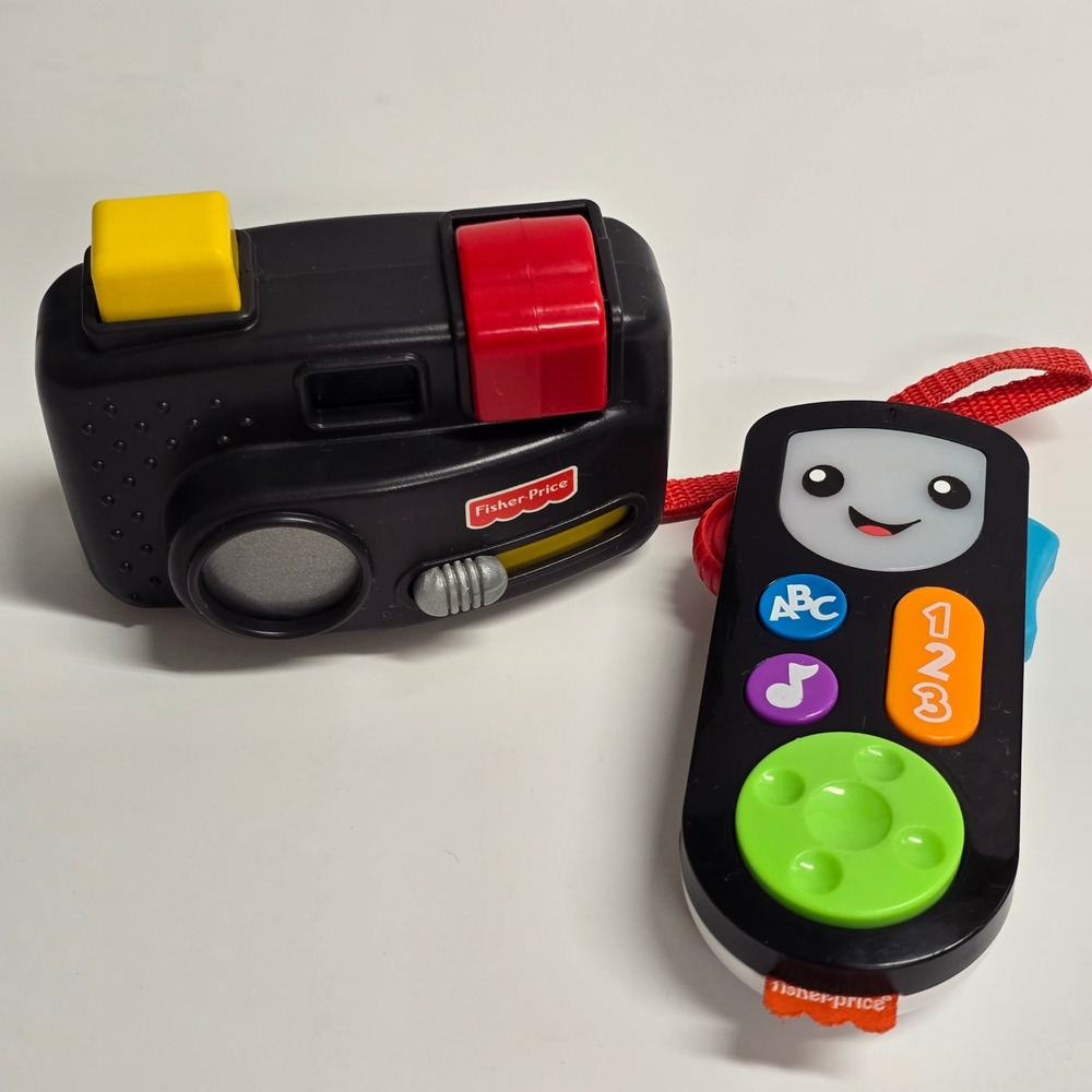 Fisher-Price Toy Camera and Remote Set Retro Kids Toy